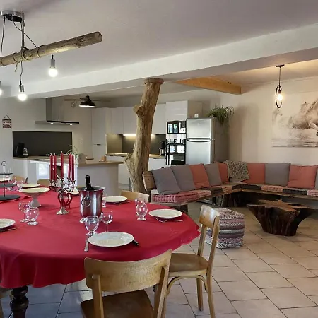 Familial Avec Piscine, Jardin Et Aire De Jeux - Capacite 15 Pers, - Fr-1-489-353 Holiday home *